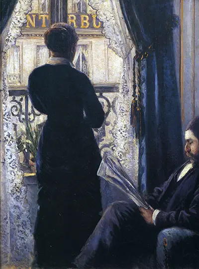 Interior, Woman at the Window Gustave Caillebotte